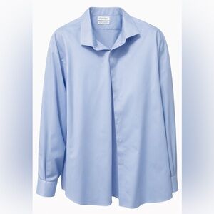 Calvin Klein Infinite Wrinkle Free Blue Dress Shirt 4XL 20 34/35 Slim